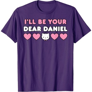 image:imageIll Be Your Dear Daniel Couples Matching Valentines Day TShirtPurple
