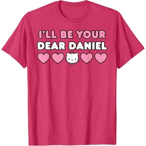 image:imageIll Be Your Dear Daniel Couples Matching Valentines Day TShirtRed Heather