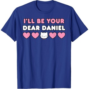 image:imageIll Be Your Dear Daniel Couples Matching Valentines Day TShirtRoyal Blue