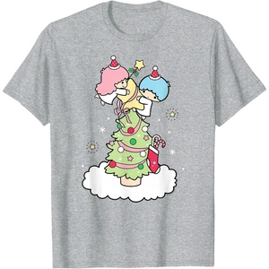 image:imageLittle Twin Stars Christmas Tree TShirtHeather Grey