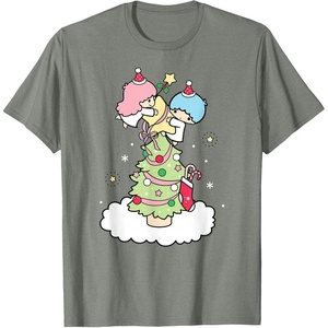 image:imageLittle Twin Stars Christmas Tree TShirtOlive Heather