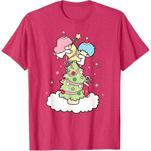 image:imageLittle Twin Stars Christmas Tree TShirtRed Heather