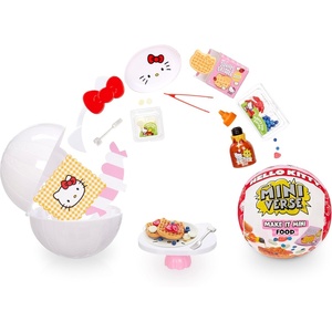 image:imageMGAs Miniverse Make It Mini Food Hello Kitty Mini Collectibles Sanrio Mystery Blind Packaging DIY Crafts Resin Play Replica Food Novelty NOT Edible 8