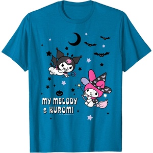 image:imageMy Melody and Kuromi Halloween Tee Shirt TShirtSapphire Blue