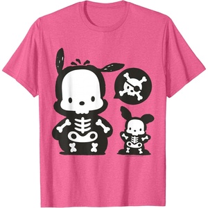 image:imagePochacco Skeleton Halloween Tee Shirt TShirtPink Heather