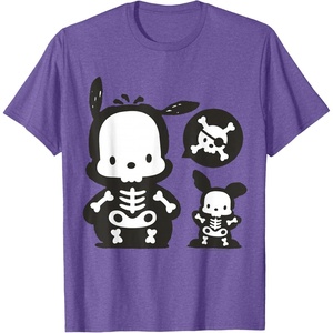 image:imagePochacco Skeleton Halloween Tee Shirt TShirtPurple Heather