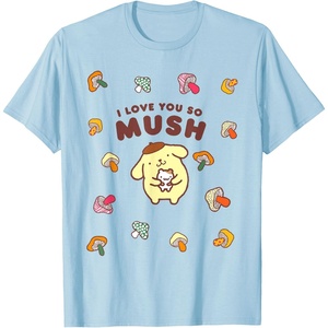 image:imagePompompurin I Love You So Mush Fall Mushroom TShirtBaby Blue