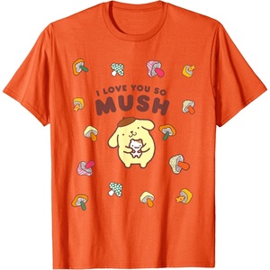 image:imagePompompurin I Love You So Mush Fall Mushroom TShirtOrange