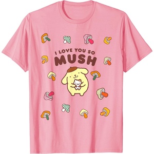 image:imagePompompurin I Love You So Mush Fall Mushroom TShirtPink