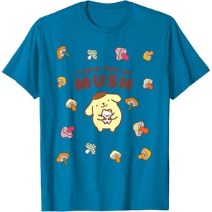 image:imagePompompurin I Love You So Mush Fall Mushroom TShirtSapphire Blue