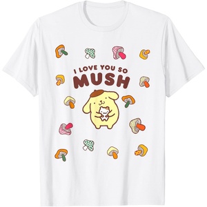 image:imagePompompurin I Love You So Mush Fall Mushroom TShirtWhite