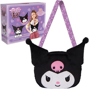 image:imagePurse Pets Sanrio Hello Kitty and Friends Hello Kitty Interactive Pet Toy amp Crossbody Kawaii Purse Over 30 Sounds amp Reactions Girls amp Tween GiftsBlack