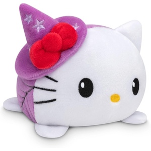 image:imageTeeTurtle Reversible Sanrio Tuxedo Sam Plushie 4Inch TwoSided Flip Plush Toy with Embroidered Details  Cute Mini Collectible Plush for Kids Teens and AdultsWitch  Bat Hello Kitty