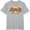 image:imageAggretsuko Dual Personality Logo Tee Shirt TShirtHeather Grey