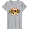 image:imageAggretsuko Dual Personality Logo Tee Shirt TShirtHeather Grey
