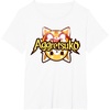 image:imageAggretsuko Dual Personality Logo Tee Shirt TShirtWhite