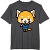 image:imageAggretsuko Happy Mood Tee Shirt TShirtDark Heather Grey