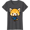 image:imageAggretsuko Happy Mood Tee Shirt TShirtDark Heather Grey