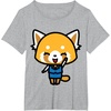 image:imageAggretsuko Happy Mood Tee Shirt TShirtHeather Grey