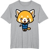 image:imageAggretsuko Happy Mood Tee Shirt TShirtHeather Grey