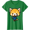 image:imageAggretsuko Happy Mood Tee Shirt TShirtKelly Green