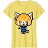 image:imageAggretsuko Happy Mood Tee Shirt TShirtLemon Yellow