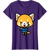 image:imageAggretsuko Happy Mood Tee Shirt TShirtPurple