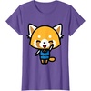 image:imageAggretsuko Happy Mood Tee Shirt TShirtPurple Heather