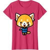 image:imageAggretsuko Happy Mood Tee Shirt TShirtRed Heather