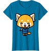 image:imageAggretsuko Happy Mood Tee Shirt TShirtSapphire Blue