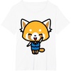 image:imageAggretsuko Happy Mood Tee Shirt TShirtWhite