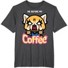 image:imageAggretsuko I Need My Coffee Rage Tee Shirt TShirtDark Heather Grey