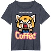 image:imageAggretsuko I Need My Coffee Rage Tee Shirt TShirtHeather Blue