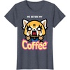 image:imageAggretsuko I Need My Coffee Rage Tee Shirt TShirtHeather Blue