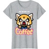 image:imageAggretsuko I Need My Coffee Rage Tee Shirt TShirtHeather Grey
