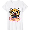 image:imageAggretsuko I Need My Coffee Rage Tee Shirt TShirtWhite