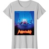 image:imageAggretsuko Season 2 Rage Poster Art TShirtSilver Grey