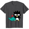 image:imageBadtz  Maru Friends and Love Shirt TShirtDark Heather Grey