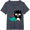 image:imageBadtz  Maru Friends and Love Shirt TShirtHeather Blue
