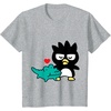 image:imageBadtz  Maru Friends and Love Shirt TShirtHeather Grey