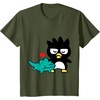 image:imageBadtz  Maru Friends and Love Shirt TShirtOlive Green