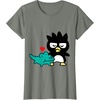 image:imageBadtz  Maru Friends and Love Shirt TShirtOlive Heather