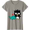 image:imageBadtz  Maru Friends and Love Shirt TShirtSlate Grey