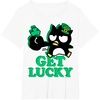 image:imageBadtz  Maru Get Lucky St Patricks Tee Shirt TShirtWhite
