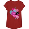 image:imageChococat Be Mine Valentine Tee Shirt TShirtCranberry Red