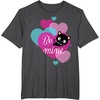 image:imageChococat Be Mine Valentine Tee Shirt TShirtDark Heather Grey