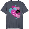 image:imageChococat Be Mine Valentine Tee Shirt TShirtHeather Blue