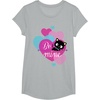 image:imageChococat Be Mine Valentine Tee Shirt TShirtHeather Grey