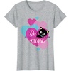 image:imageChococat Be Mine Valentine Tee Shirt TShirtHeather Grey