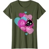 image:imageChococat Be Mine Valentine Tee Shirt TShirtOlive Green